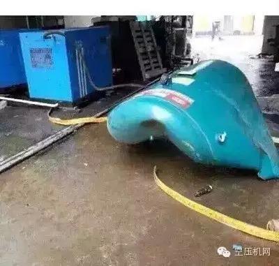 真實的一幕，低價空壓機、儲氣罐帶來的隱患