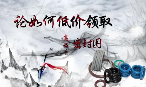 論：如何低價領取 高品質 密封圈